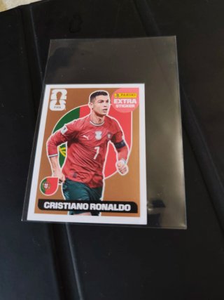 Cromos Extra Bronce Cristiano Ronaldo Panini