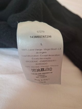 Maglione Dior Nero Donna