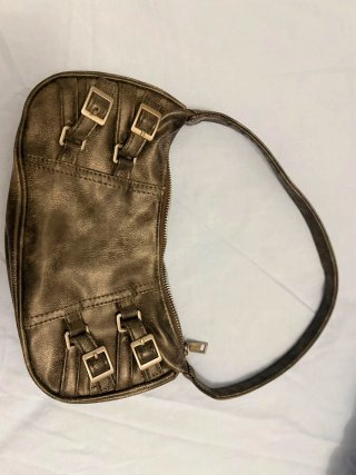 Bolso Masako Gris con Hebillas