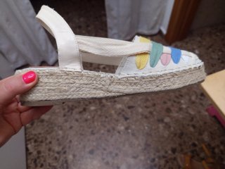 Alpargatas Moda Italia Multicolor Talla 39