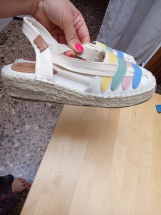 Alpargatas Moda Italia Multicolor Talla 39