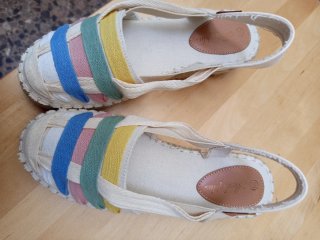 Alpargatas Moda Italia Multicolor Talla 39