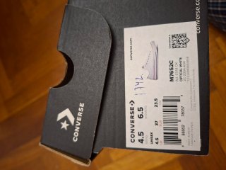 Converse Blancas Unisex Talla 37
