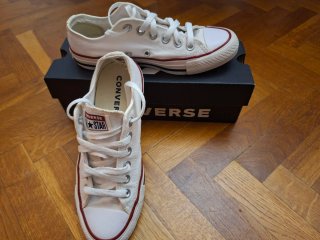 Converse Blancas Unisex Talla 37