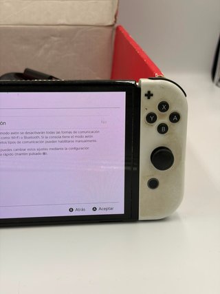 Nintendo Switch OLED Bianca