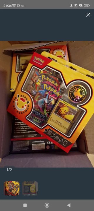 Pack 2 Cajas Pokémon 30 Aniversario