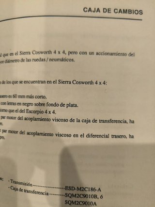 MANUAL TÉCNICO FORD ESCORT RS COSWORTH