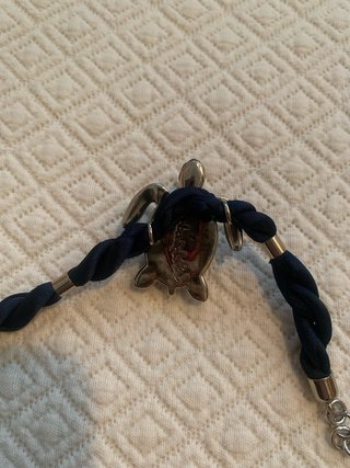 Pulsera Bimba y Lola Tortuga Azul y Plata