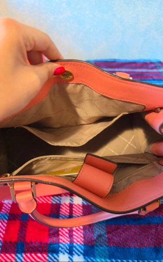 Borsa Michael Kors Hamilton Corallo