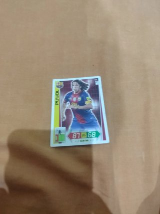 Tarjeta Puyol FC Barcelona