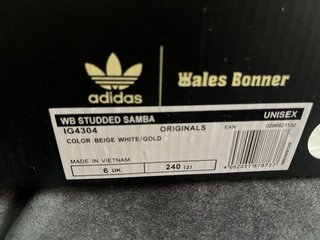Adidas Samba x Wales Bonner Beige/Oro