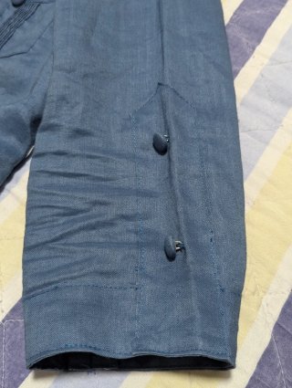 Vestido Guayabera Azul