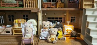 Casa Sylvanian Families Grande con Luces