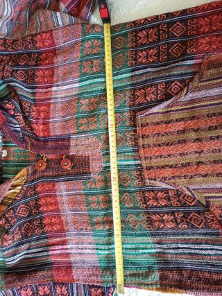 Sudadera chaqueta étnica Ecuador Nepal