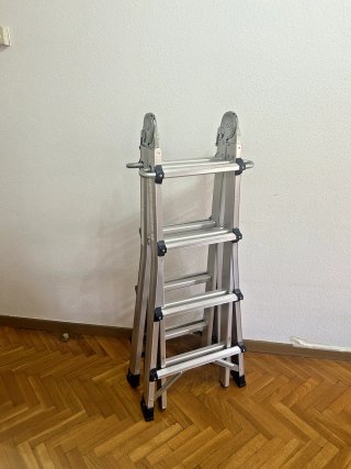 Escalera Telescopica Aluminio Excell 4x4 150kg