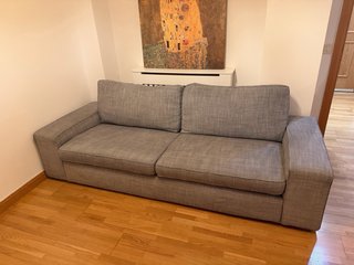 SOFA IKEA KIVIK 3 PLAZAS GRIS