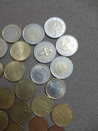 31 monete Euro Varie
