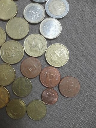 31 monete Euro Varie