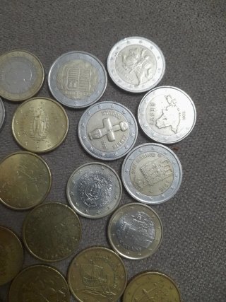 31 monete Euro Varie