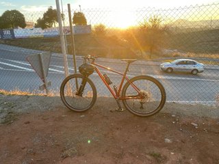 Bicicleta Canyon Roja