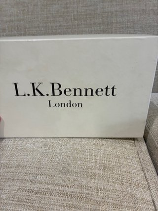 Zapatos L.K. Bennett Beige/Dorado