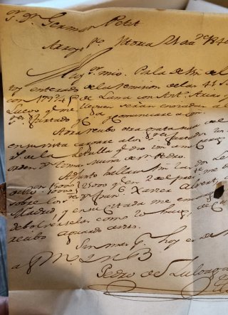 ✉️ 3 Cartas Antiguas Siglo XIX Prefilatelia