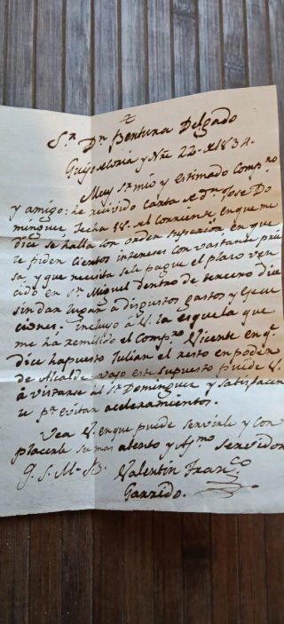 ✉️ 3 Cartas Antiguas Siglo XIX Prefilatelia