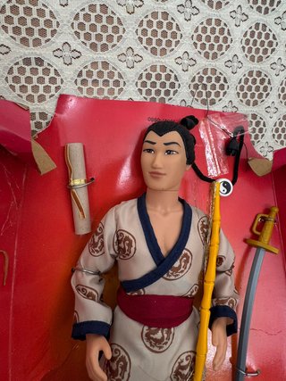 Muñeco Li Shang Disney Mulan Capitán