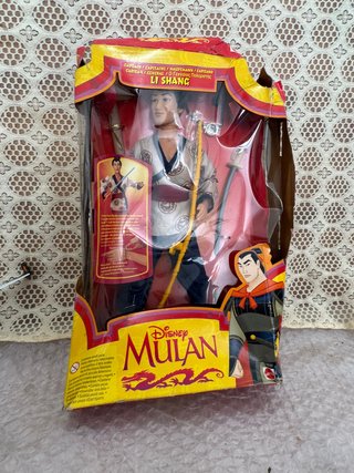 Muñeco Li Shang Disney Mulan Capitán