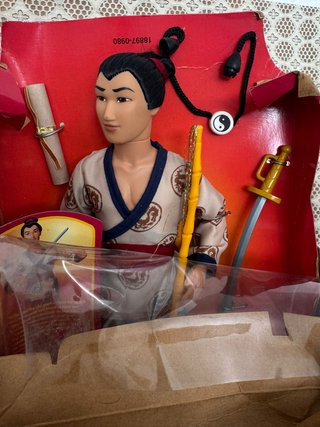 Muñeco Li Shang Disney Mulan Capitán