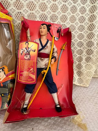 Muñeco Li Shang Disney Mulan Capitán