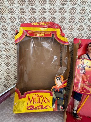 Muñeco Li Shang Disney Mulan Capitán