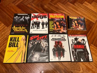 Pack 7 películas de Tarantino