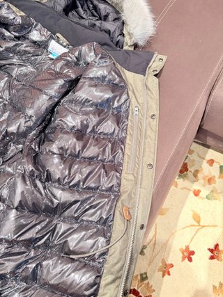Parka Columbia Talla L/XL Verde