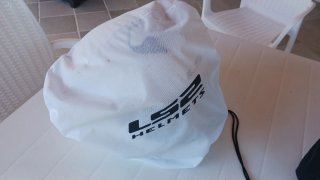 Casco Moto LS2 Negro y Blanco