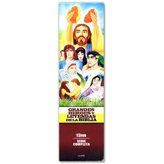 GRANDES HEROES Y LEYENDAS DE LA BIBLIA 13 DVD