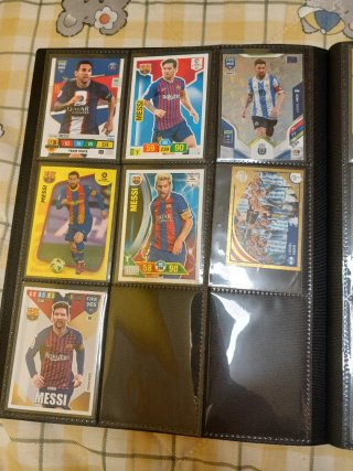Lote de cromos de fútbol