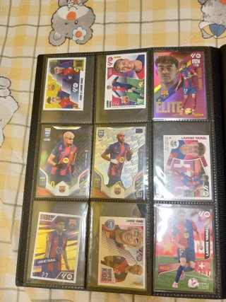 Lote de cromos de fútbol