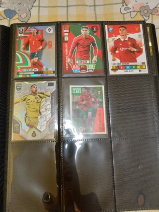 Lote de cromos de fútbol