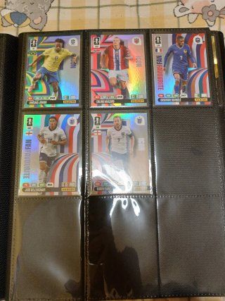 Lote de cromos de fútbol