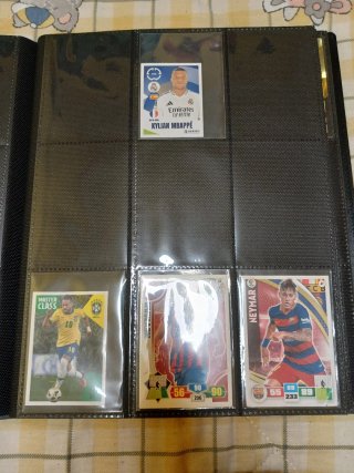 Lote de cromos de fútbol