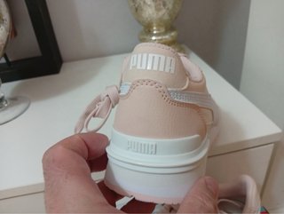 Zapatillas Puma Rosa Palo y Blanco Talla 38