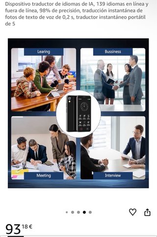 Traductor AI Translator S85 Pro Precintado