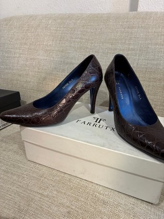 Zapatos Farrutx Marrones Talla 36.5