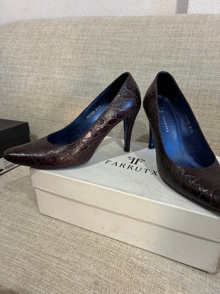 Zapatos Farrutx Marrones Talla 36.5