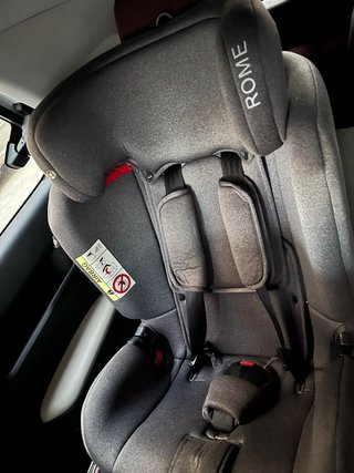 Silla Coche SM ROME Grupo 1-2-3 Isofix 360