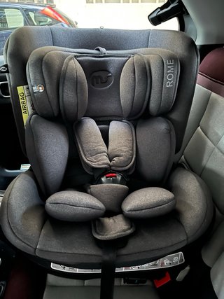 Silla Coche SM ROME Grupo 1-2-3 Isofix 360