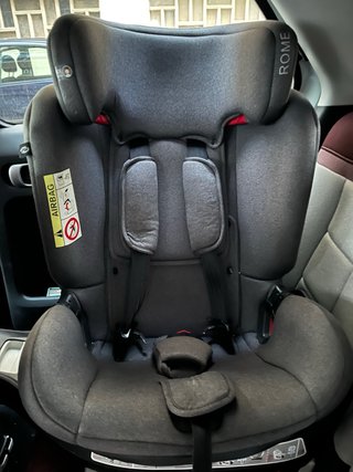 Silla Coche SM ROME Grupo 1-2-3 Isofix 360