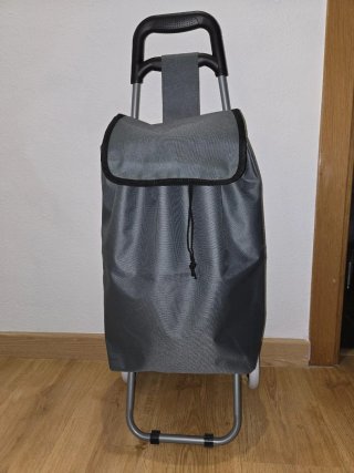Carrito Compras Gris