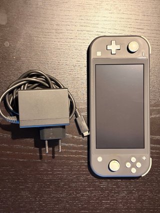 Nintendo Switch Lite Grigio + Caricatore Ufficiale